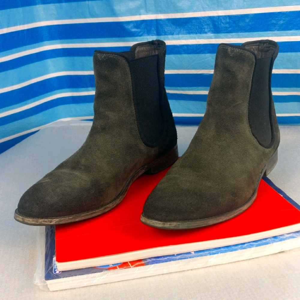 LIEBESKIND pull On LEATHER in & out Chelsea Boot Made in Portugal Wmns 37/6us